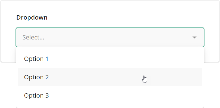 Question types - Dropdown