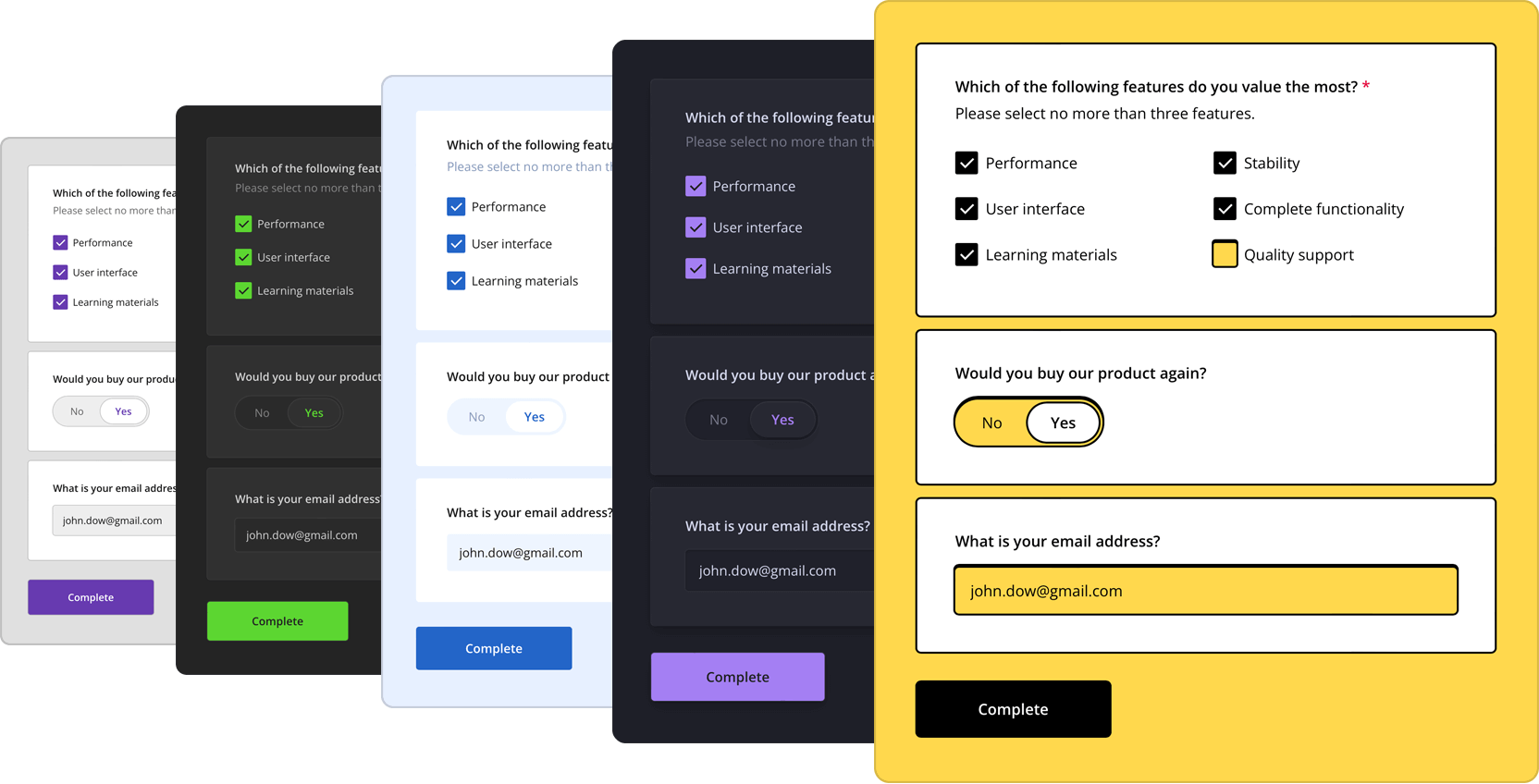 SurveyJS - Themes