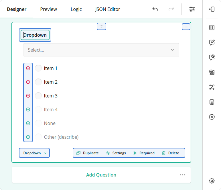 Survey Creator - Adorners